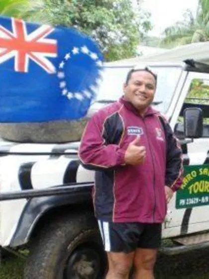 NZ Cricket Legend Arrives in Cook Islands