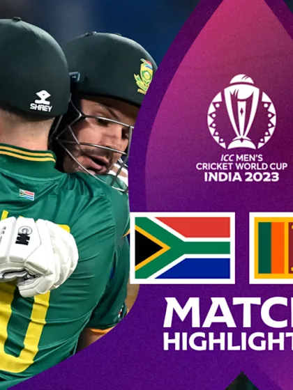 Batters shine and records fall as South Africa beat Sri Lanka | Match Highlights | CWC23