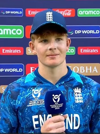 Thomas Rew | ICC U19MCW26 | England post-match interview | 3 February '26