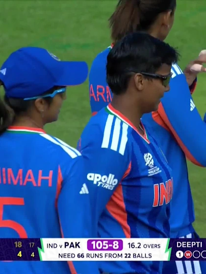 Aliya Riaz - Wicket - India vs Pakistan
