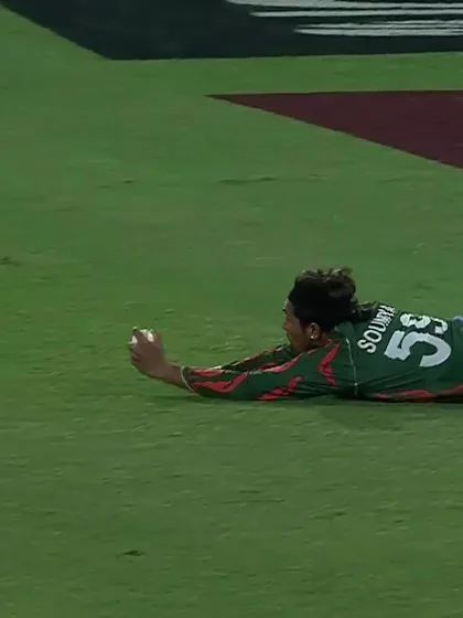 Logo of Gulbadin Naib - Wicket - Afghanistan vs Bangladesh