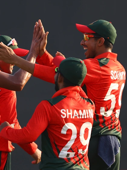 Taskin Ahmed leads Bangladesh fightback