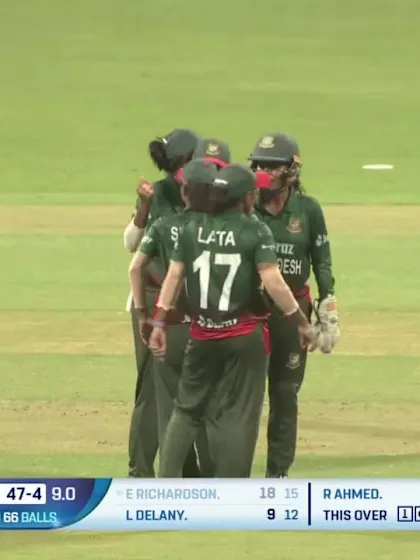 Wicket - - Ireland v Bangladesh