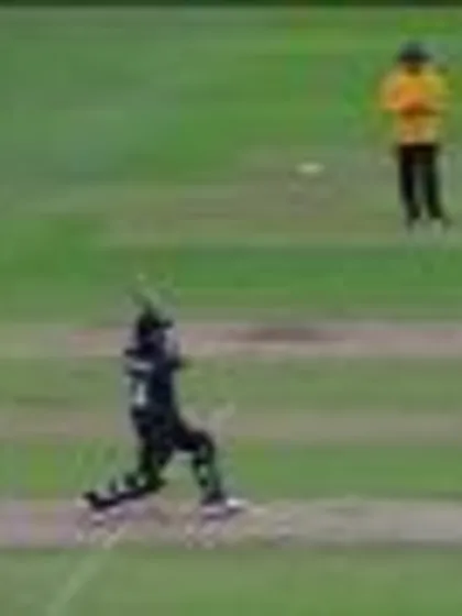 Logo of WICKET: Ronchi falls to Taskin for 16