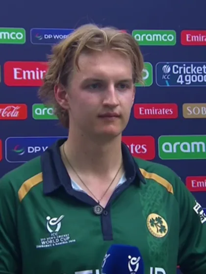 Olly Riley | ICC U19MCWC26 | Ireland post-match interview | 19 January '26