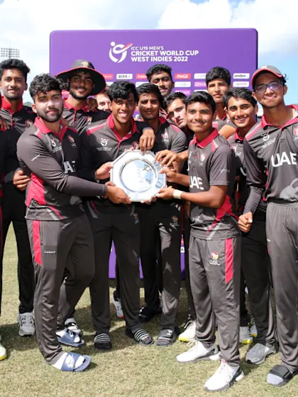 Match Highlights | UAE v IRE | ICC U19 Men’s CWC 2022