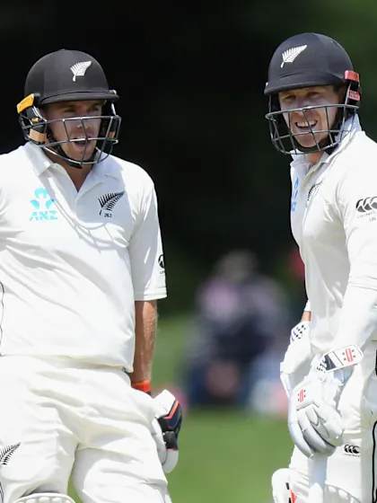 Christchurch duo Latham and Nicholls share rides, runs and success