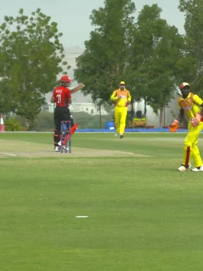 CWC Challenge League B: Hong Kong v Uganda – Bilal Hassun takes 3 for 33
