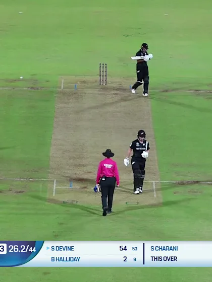 Sophie Devine - Wicket - India Women vs New Zealand Women