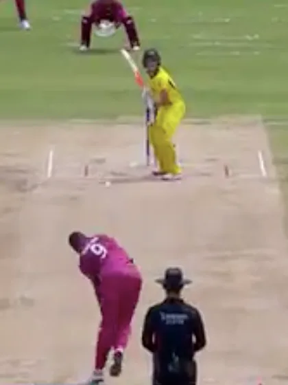 ICC U19 CWC: AUS v WI – Highlights of Australia's innings of 179
