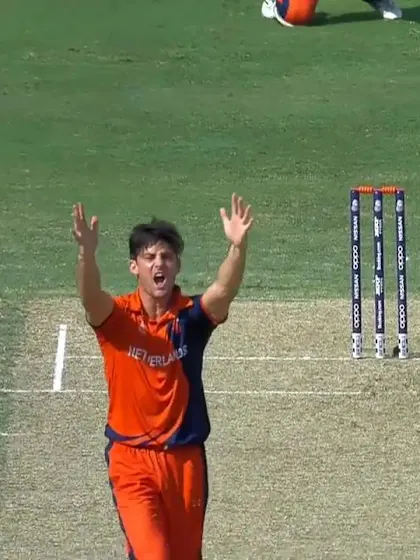 T20WCQ: NED v UAE – Highlights of Brandon Glover's 4/12