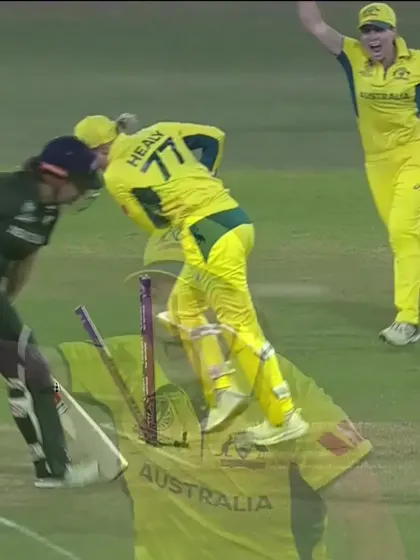 Georgia Plimmer - Wicket - Australia Women vs New Zealand Women