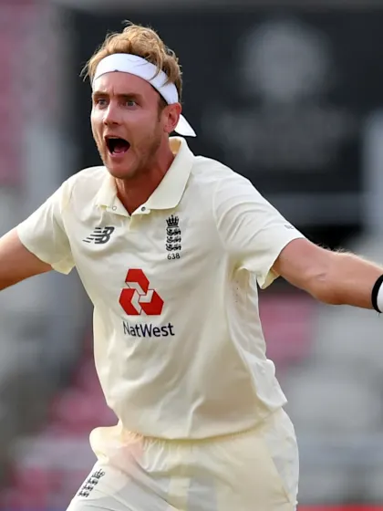 Broad fined for breaching ICC Code of Conduct