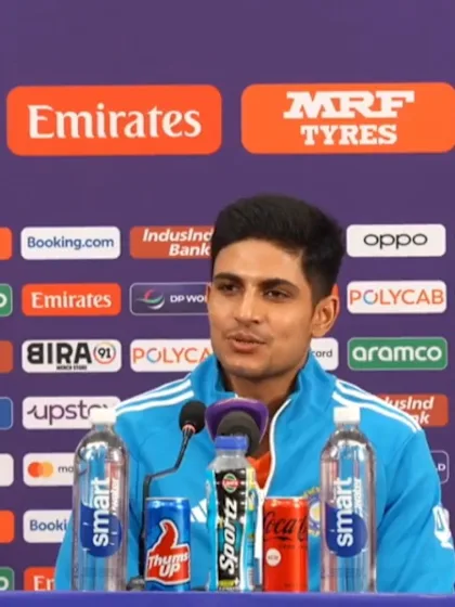 Shubman Gill (India player) post-match Press Conference - 15th November 2023