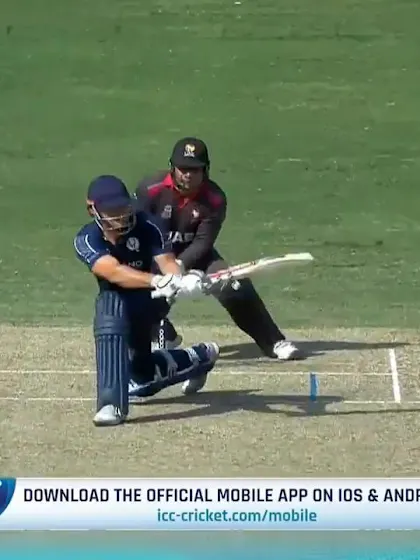 T20WCQ: UAE v SCO – George Munsey swept his way to 65 off 43 balls