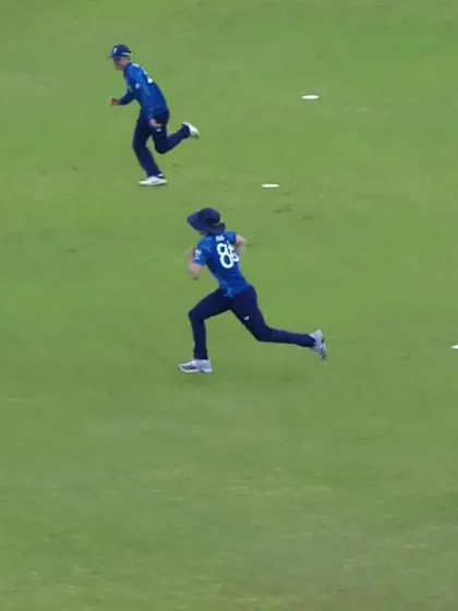 Vaibhav Sooryavanshi with a Four vs. England