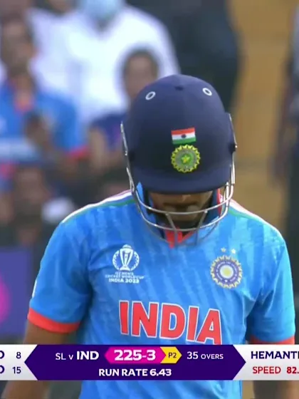 Shreyas Iyer - Six - India vs Sri Lanka