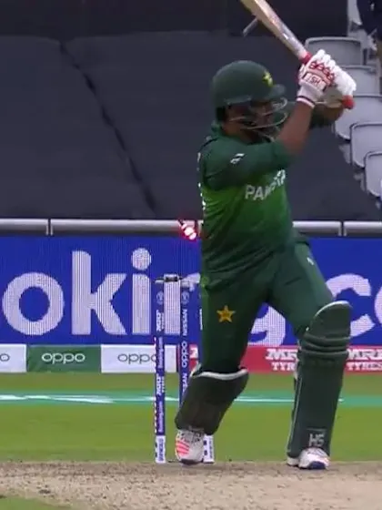 Logo of CWC19: IND v PAK - Sarfaraz is the second Pakistan batsman to chop on