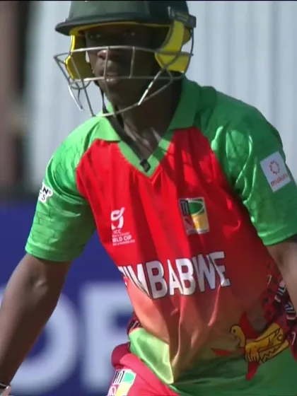 L Chiwaula with a Four vs. India