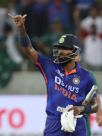 Pandya rises to career-best fifth for all-rounders in MRF Tyres ICC Men’s T20I Rankings