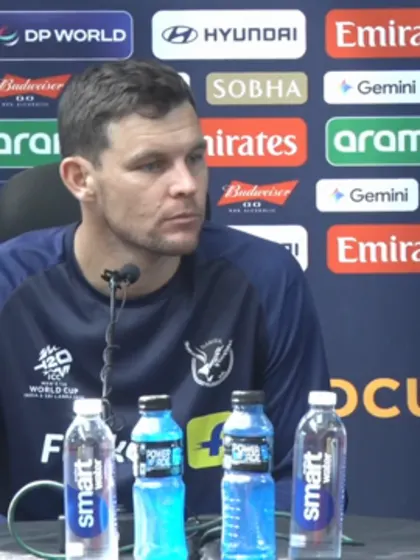 Gerhard Erasmus | ICC MT20WC | Namibia pre-match press conference | 9 February '26