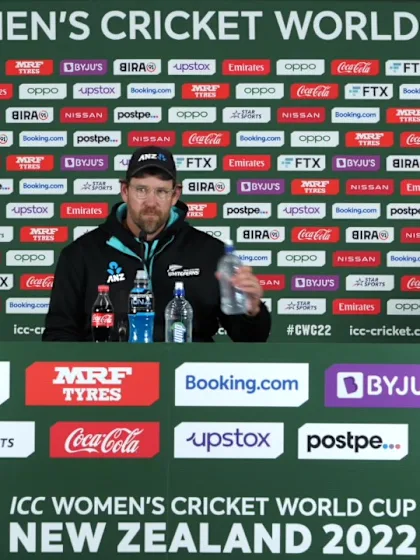13 March - Wellington - New Zealand coach Jacob Oram post-match press conference
