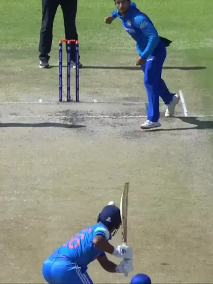 Ayush Mhatre with a Spectacular Six vs. Afghanistan