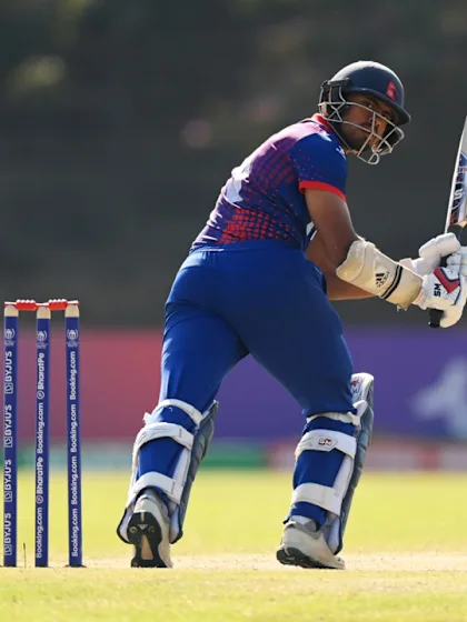 Gulshan Jha fires Nepal with unbeaten fifty | CWC23 Qualifier
