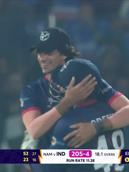 Hardik Pandya - Wicket - India vs Namibia