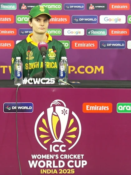 Laura Wolvaardt | ICC WCW25 | South Africa post-match press conference | 3 Oct '25