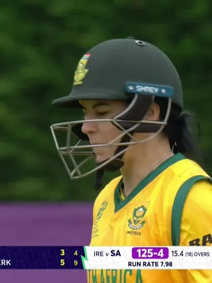 Marizanne Kapp - Wicket - South Africa vs Ireland