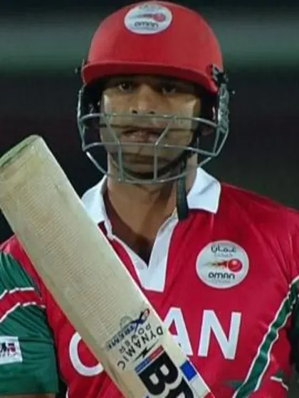 Khawar Ali Innings for Oman V Ireland Video ICC WT20 2016