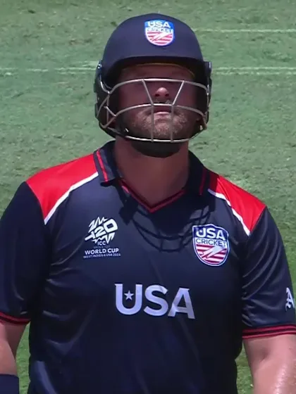 Logo of Corey Anderson - Wicket - United States of America vs England