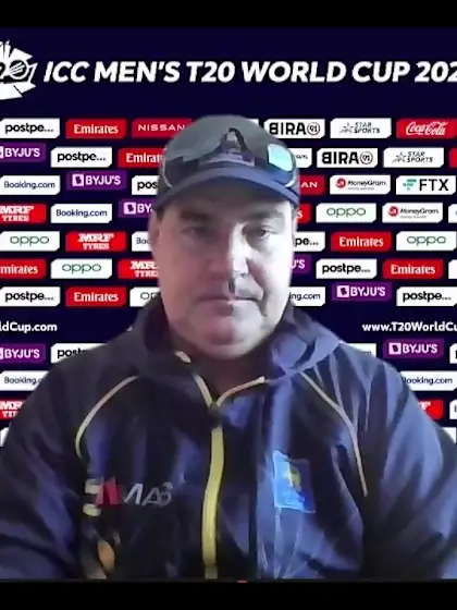 3 November - Abu Dhabi - Sri Lanka Coach Mickey Arthur pre-match press conference