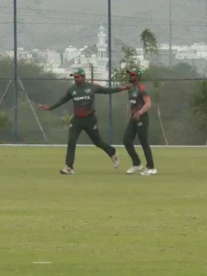 CWC Challenge League B: Bermuda v Kenya – Delray Rawlins is caught out for 35
