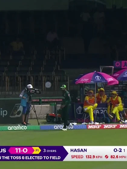 David Warner - Six - Australia vs Pakistan