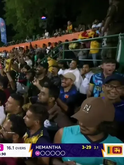 Dushan Hemantha - Wicket - Sri Lanka vs Australia