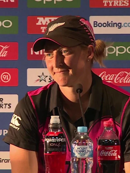 22 February - Perth - New Zealand Captain Sophie Devine post-match press conference