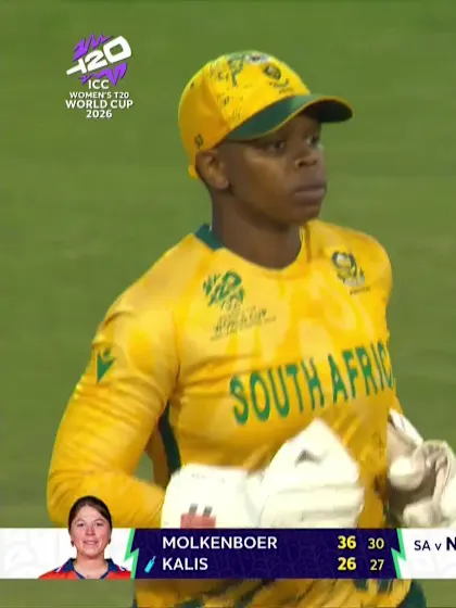 Sterre Kalis - Wicket - South Africa vs Netherlands