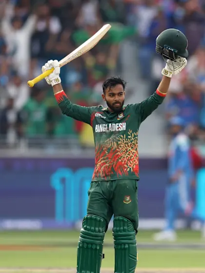 Logo of Tawhid's ton helps Bangladesh bounce back | Innings Highlights | Champions Trophy 2025