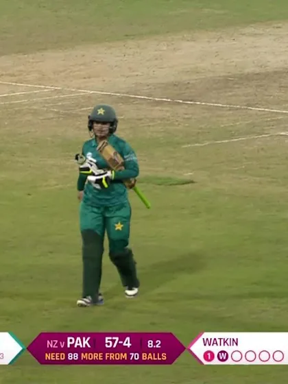 NZ v PAK: Highlights of Jess Watkin's 3/9