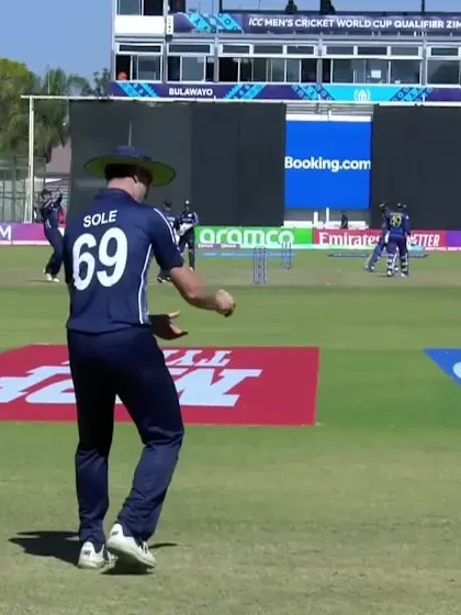 Logo of Wanindu Hasaranga - Wicket - Sri Lanka vs Scotland
