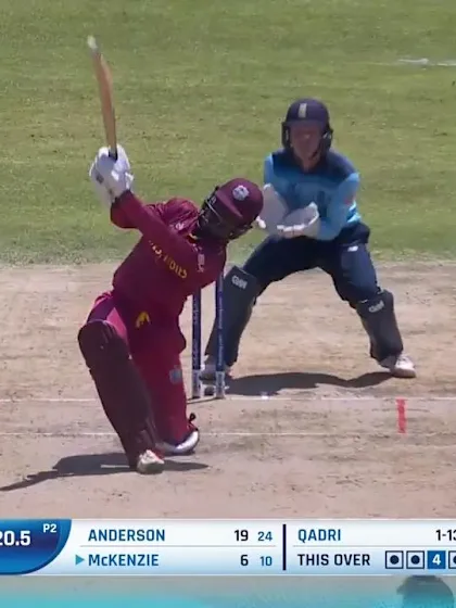 ICC U19 CWC: ENG v WI – McKenzie displays his six-hitting prowess