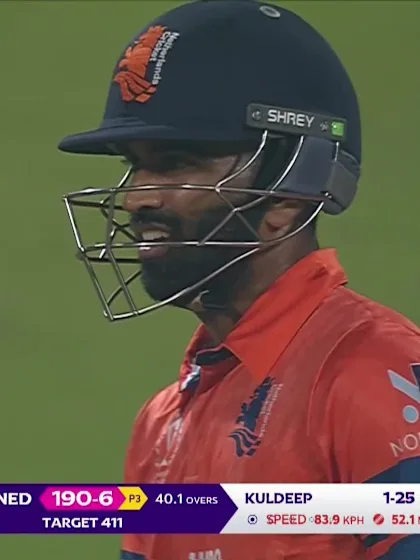 Teja Nidamanuru - Six - India vs Netherlands
