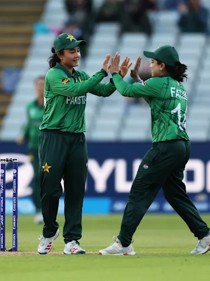 Hassan bags the prized wicket | Women's T20WC 2026