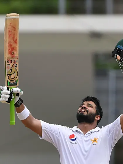 Azhar century anchors cautious Pakistan