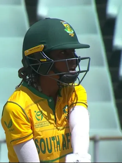 Logo of Wicket-Karabo-Meso-South-Africa-U19s-Women v Scotland-U19s-Women ICC U19W T20WC 2023