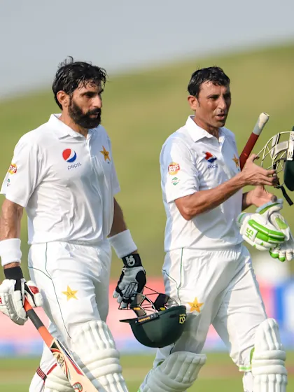 Younis ton headlines Pakistan domination