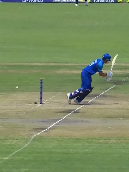 Mahboob Khan with a Four vs. Ireland