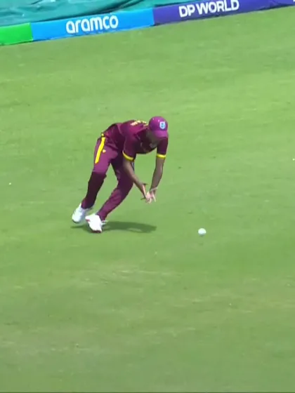 O Peake with a Four vs. West Indies